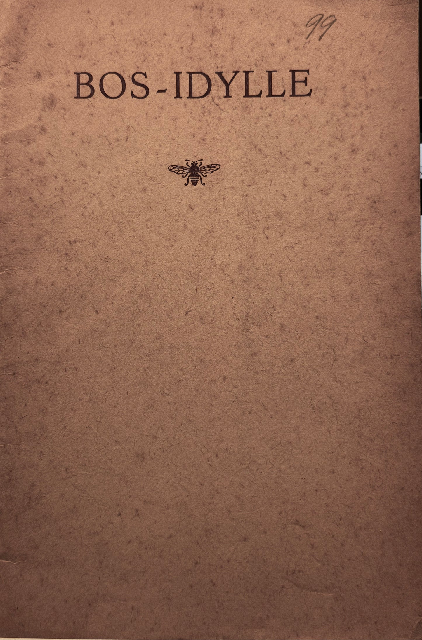 [Ab Visser] Bos-Idylle, [Groningen, H.N. Werkman] 1944