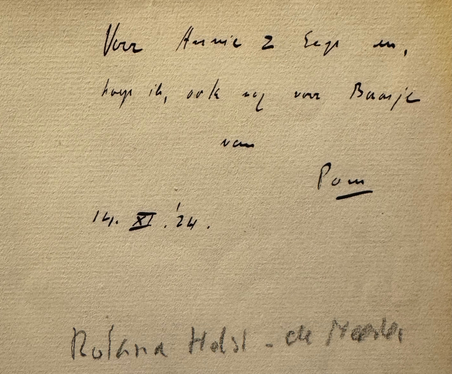 M. Nijhoff, Vormen. Gedichten. Bussum, C.A.J. van Dishoeck, 1924