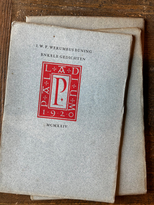 J.W.F. Werumeus Buning, Enkele gedichten. Palladium 1924