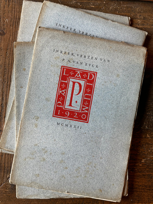 P.N. van Eyck, Inkeer. Palladium 1922