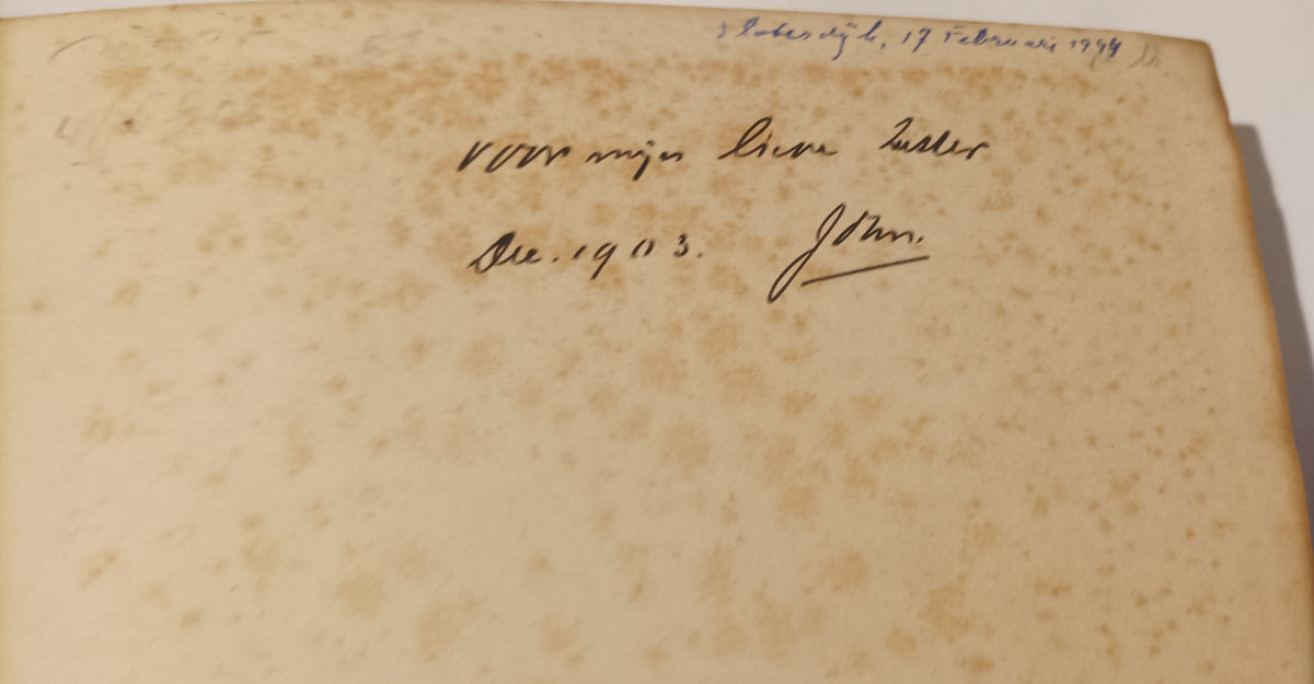 [Gesigneerd] Meester, Johan de Louise van Breedevoort.