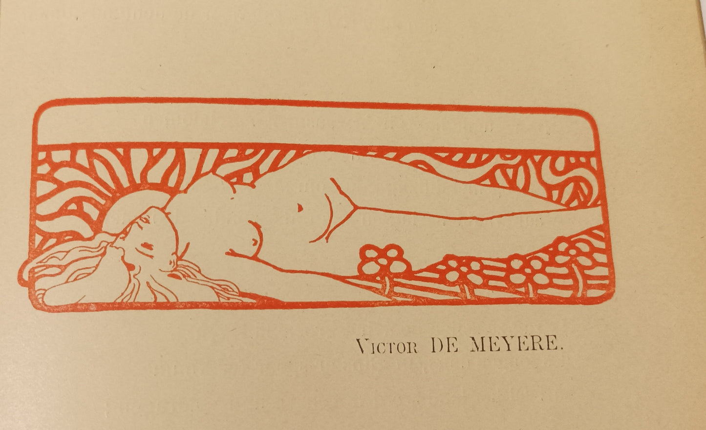 [Art Nouveau] Herman Teirlinck. Metter Sonnewende.