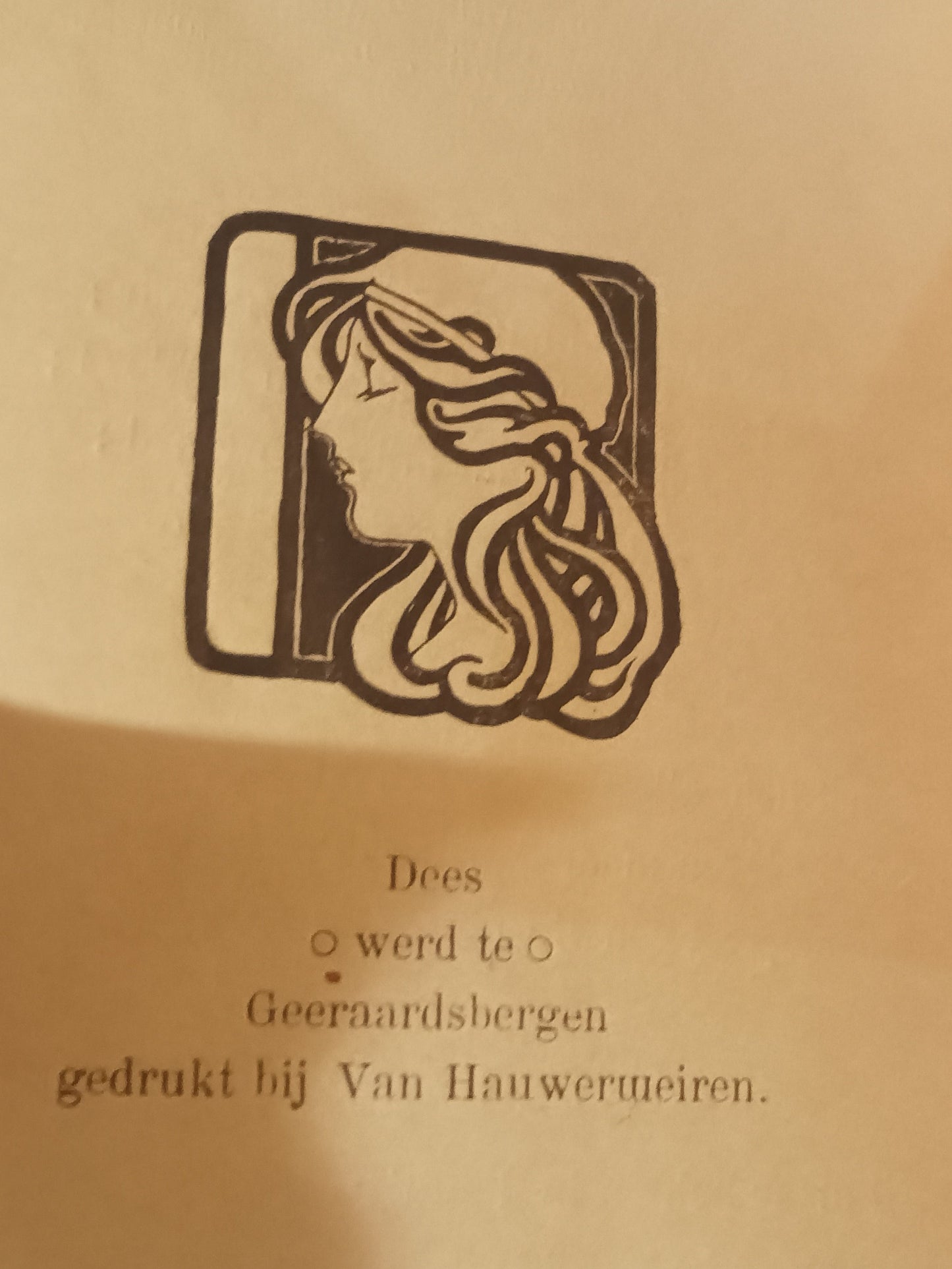 [Art Nouveau] Herman Teirlinck. Metter Sonnewende.