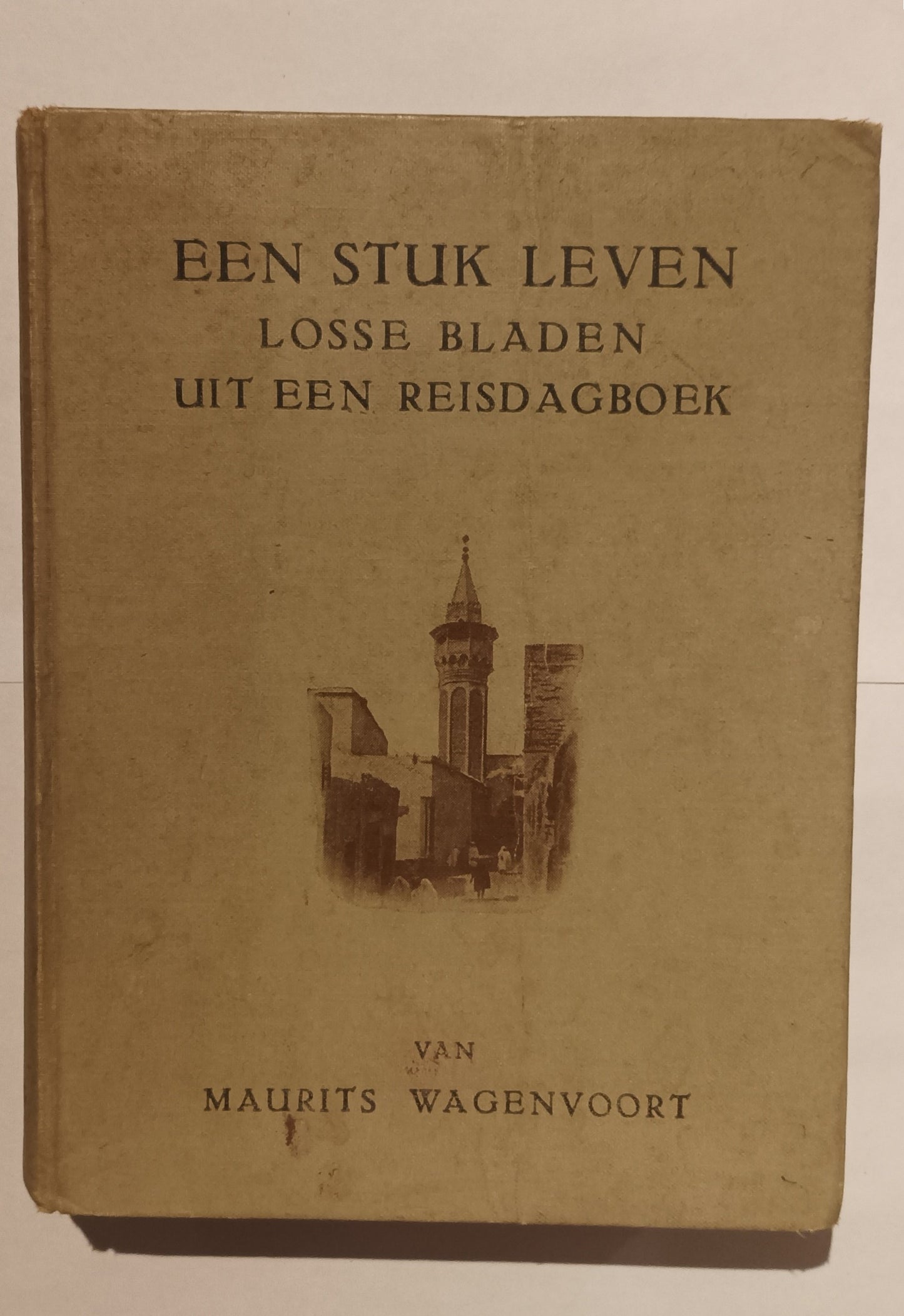 [Louis Couperus] Wagenvoort, Maurits. Een stuk leven. Losse bladen uit een reisdagboek.