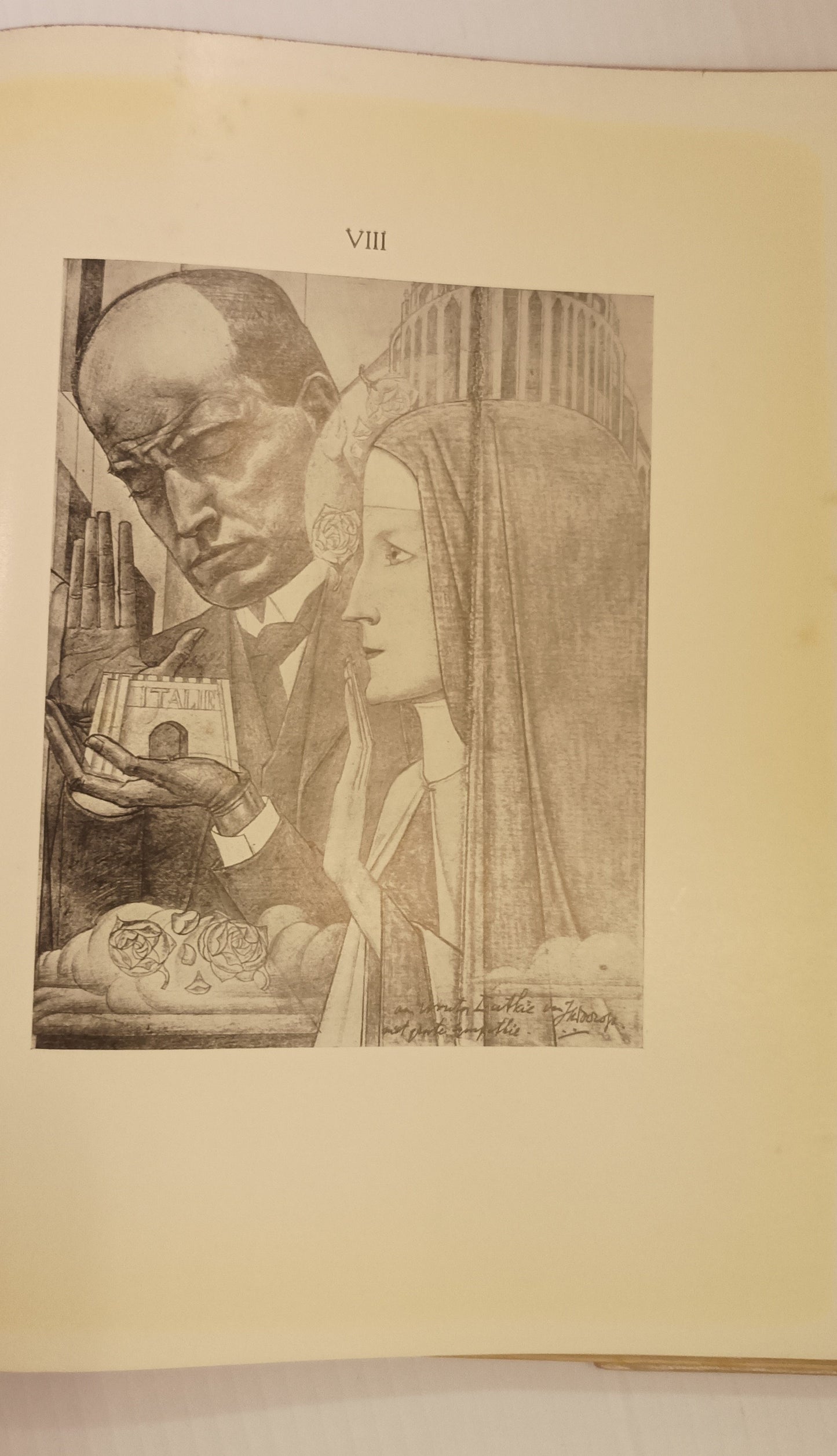 [Jan Toorop] Wouter Lutkie. Van Toorop naar Mussolini. [Met reproducties naar teekeningen en foto’s van Jan Toorop en één teekening van Joan Collette.]