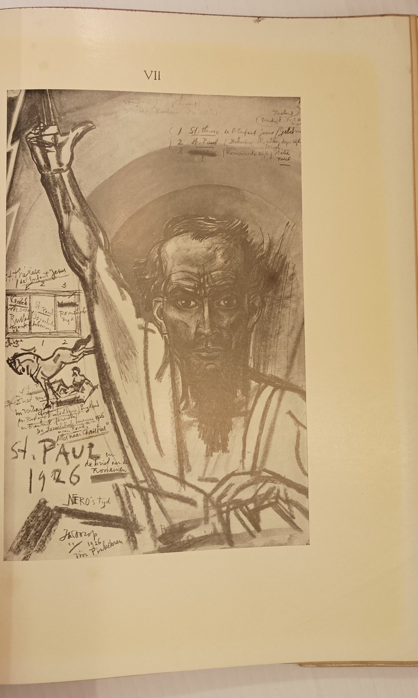 [Jan Toorop] Wouter Lutkie. Van Toorop naar Mussolini. [Met reproducties naar teekeningen en foto’s van Jan Toorop en één teekening van Joan Collette.]