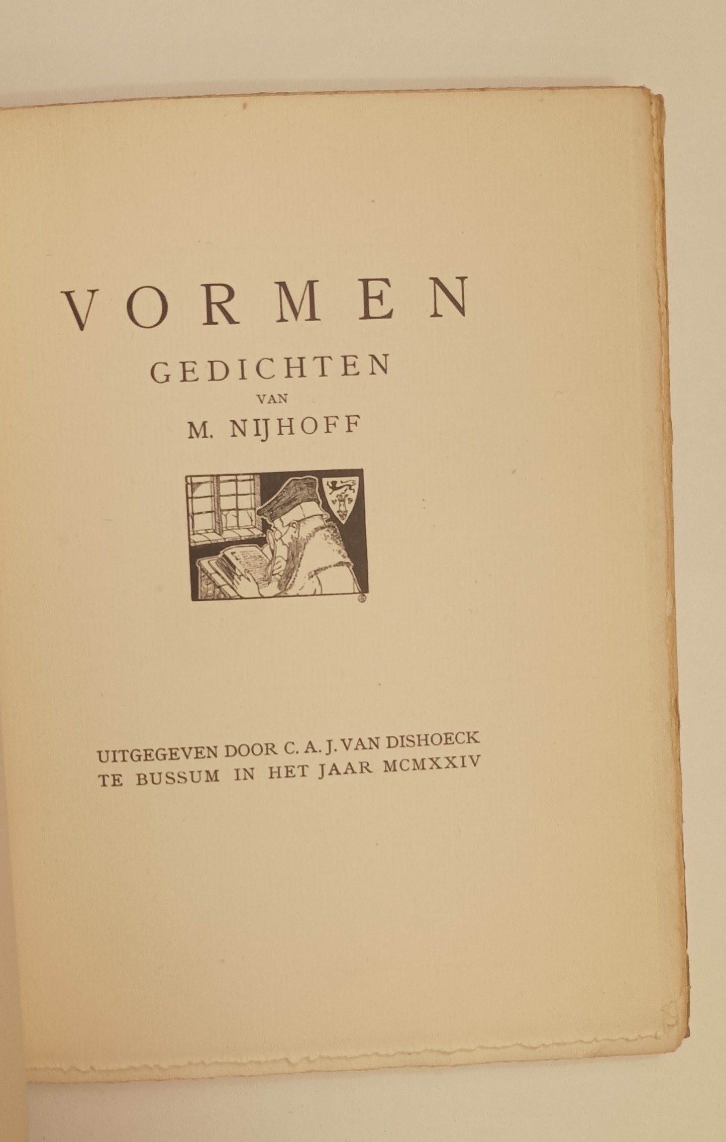 [Luxe. Gesigneerd] M. Nijhoff. Vormen.