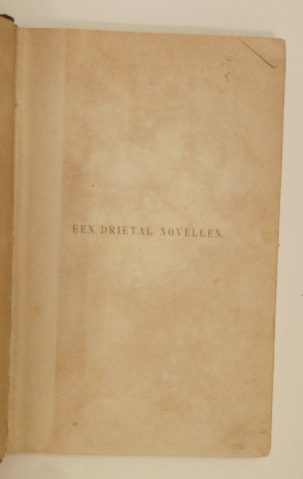 Marcellus Emants. Een drietal novellen.