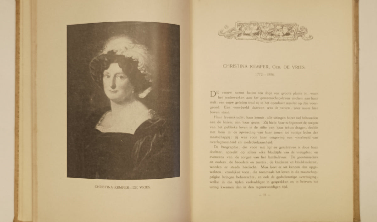[Art Nouveau. Feminisme] Diverse auteurs. Van Vrouwenleven 1813-1913.