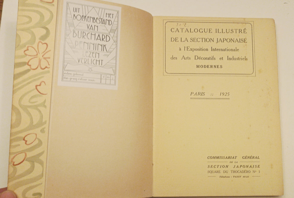 [Art Deco] La Section Japonaise. Arts Décoratifs et Industriels Modernes. Catalogue Illustré.