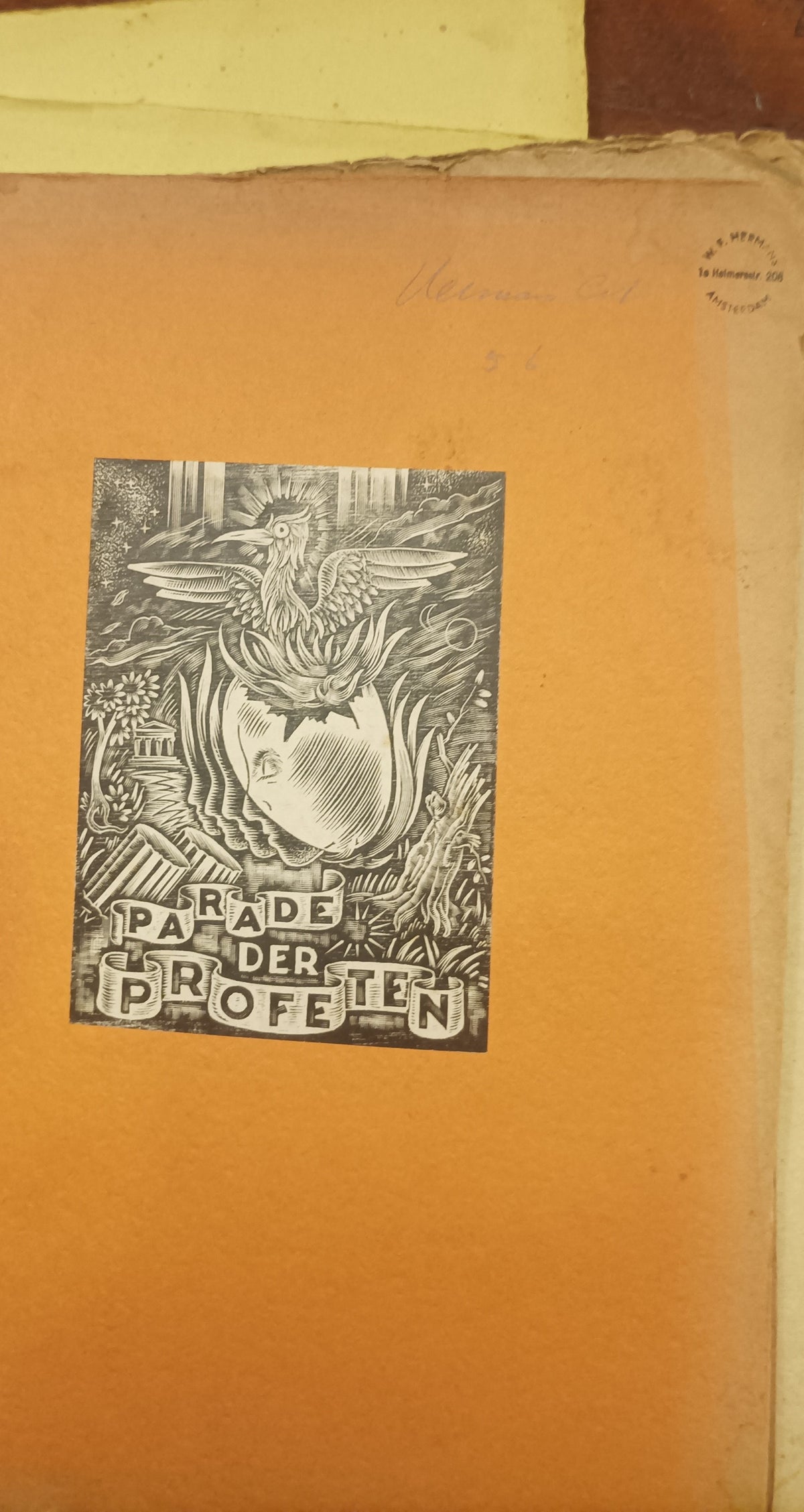 [DEBUUT. EIGEN EXEMPLAAR] W.F. Hermans '[4] Gedichten'