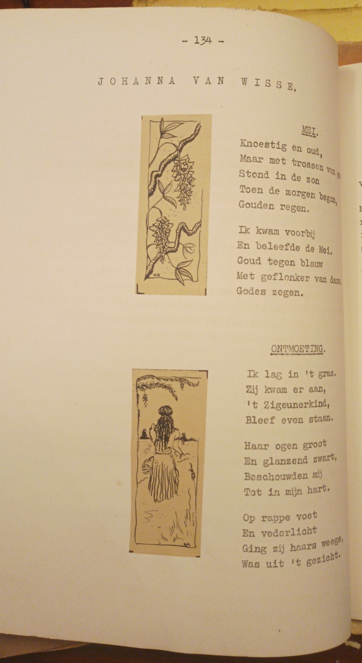 [DEBUUT. EIGEN EXEMPLAAR] W.F. Hermans '[4] Gedichten'