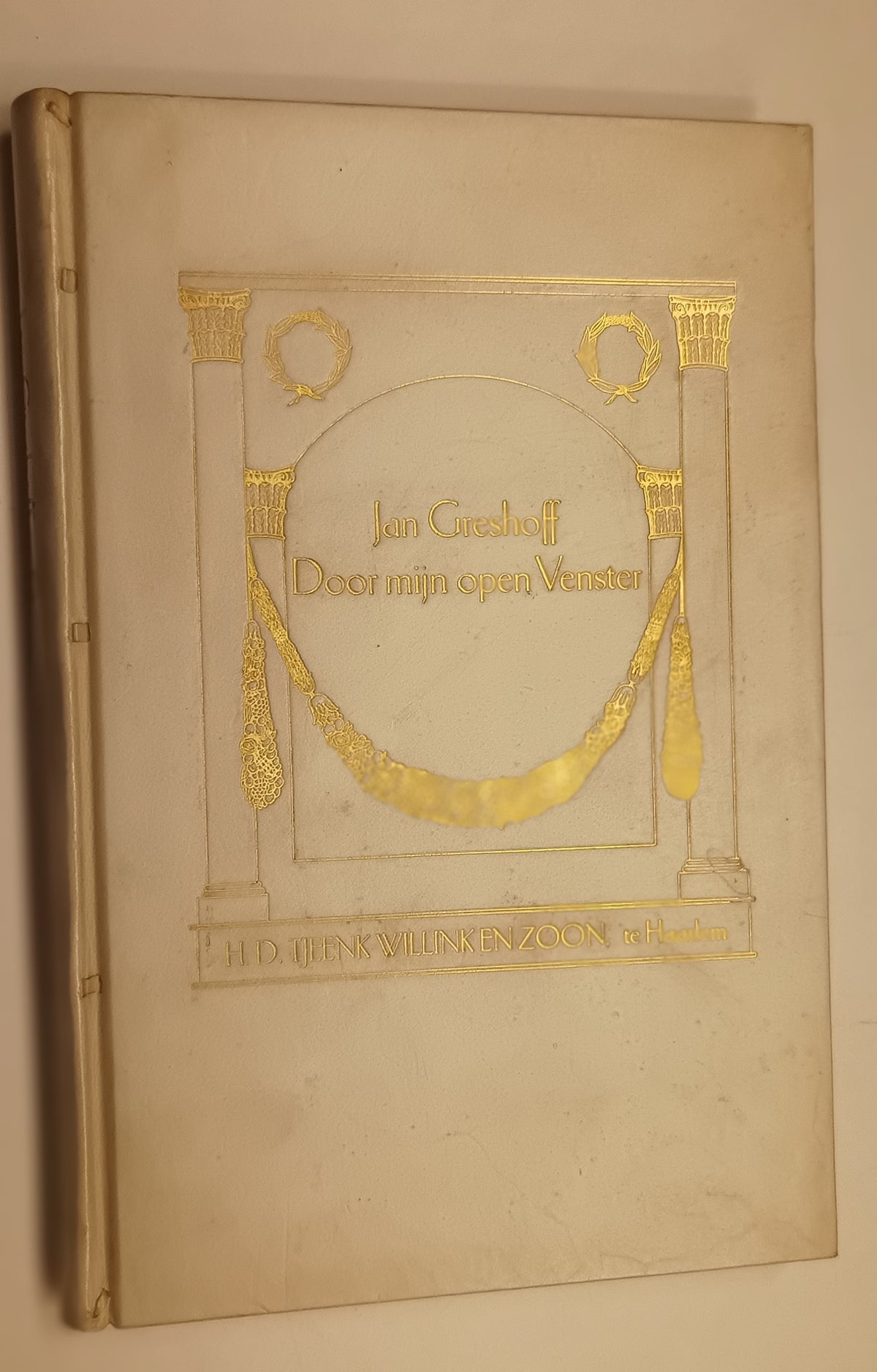 [Gesigneerd. Luxe] Jan Greshoff. Door mijn open venster.