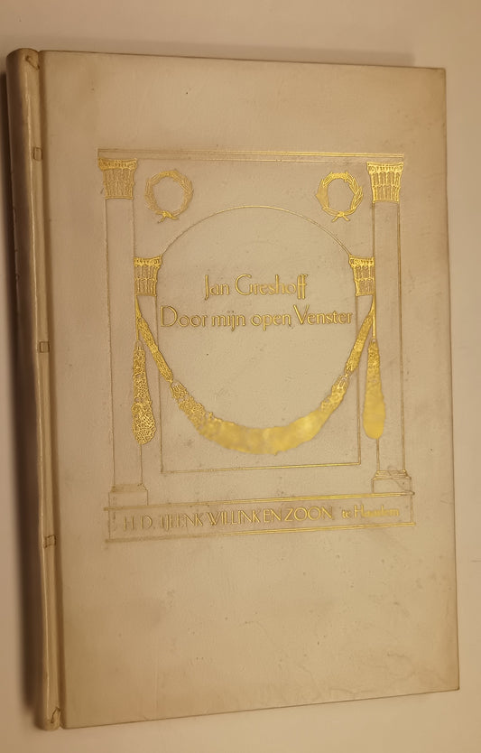 [Gesigneerd. Luxe] Jan Greshoff. Door mijn open venster.