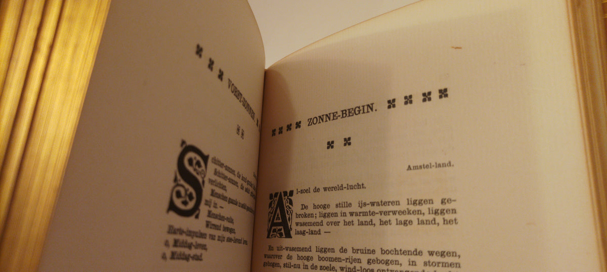 [Luxe] Jan Hofker. Gedachten en verbeeldingen. Met een Inleiding van L. van Deyssel.