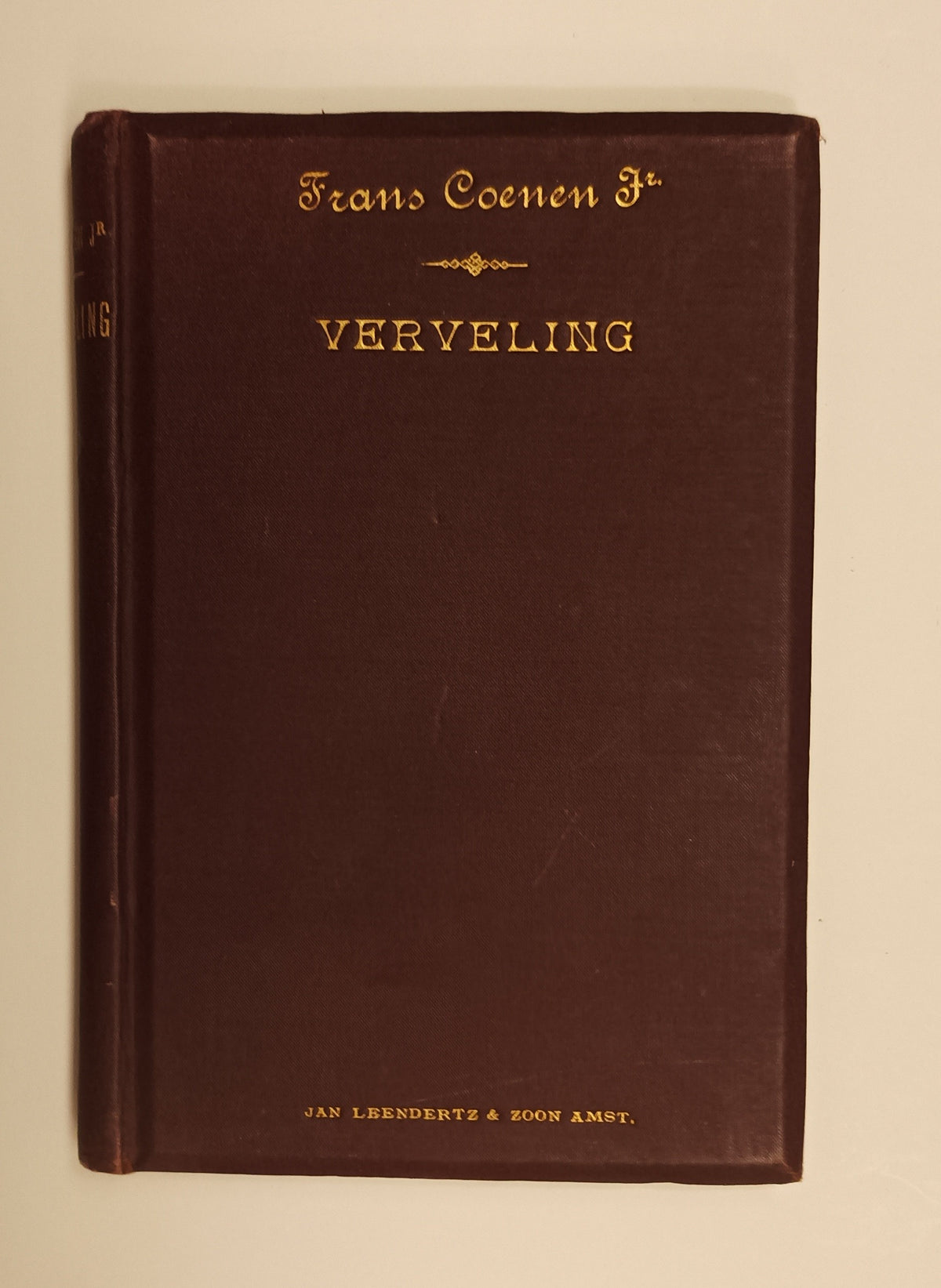 [Gesigneerd] Frans Coenen jr. Verveling.