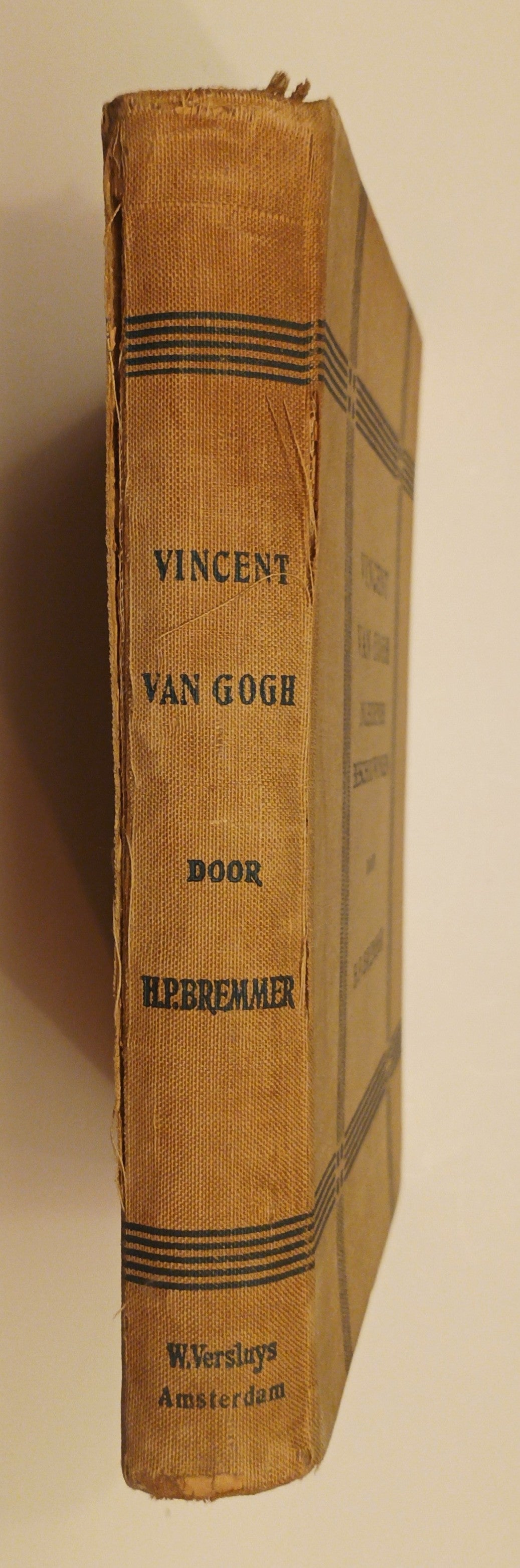 [Vincent van Gogh] H.P. Bremmer. Vincent van Gogh. Inleidende beschouwingen.