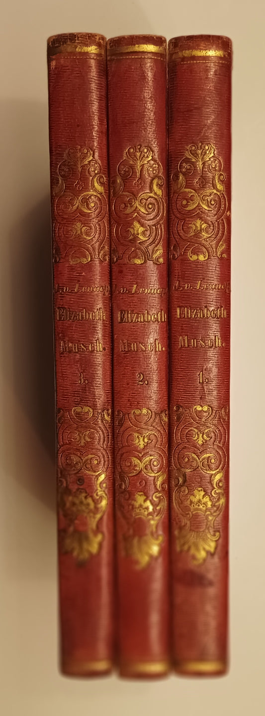 [Fine binding] Jacob van Lennep. Elisabeth Musch. Een tafereel uit de zeventiende eeuw