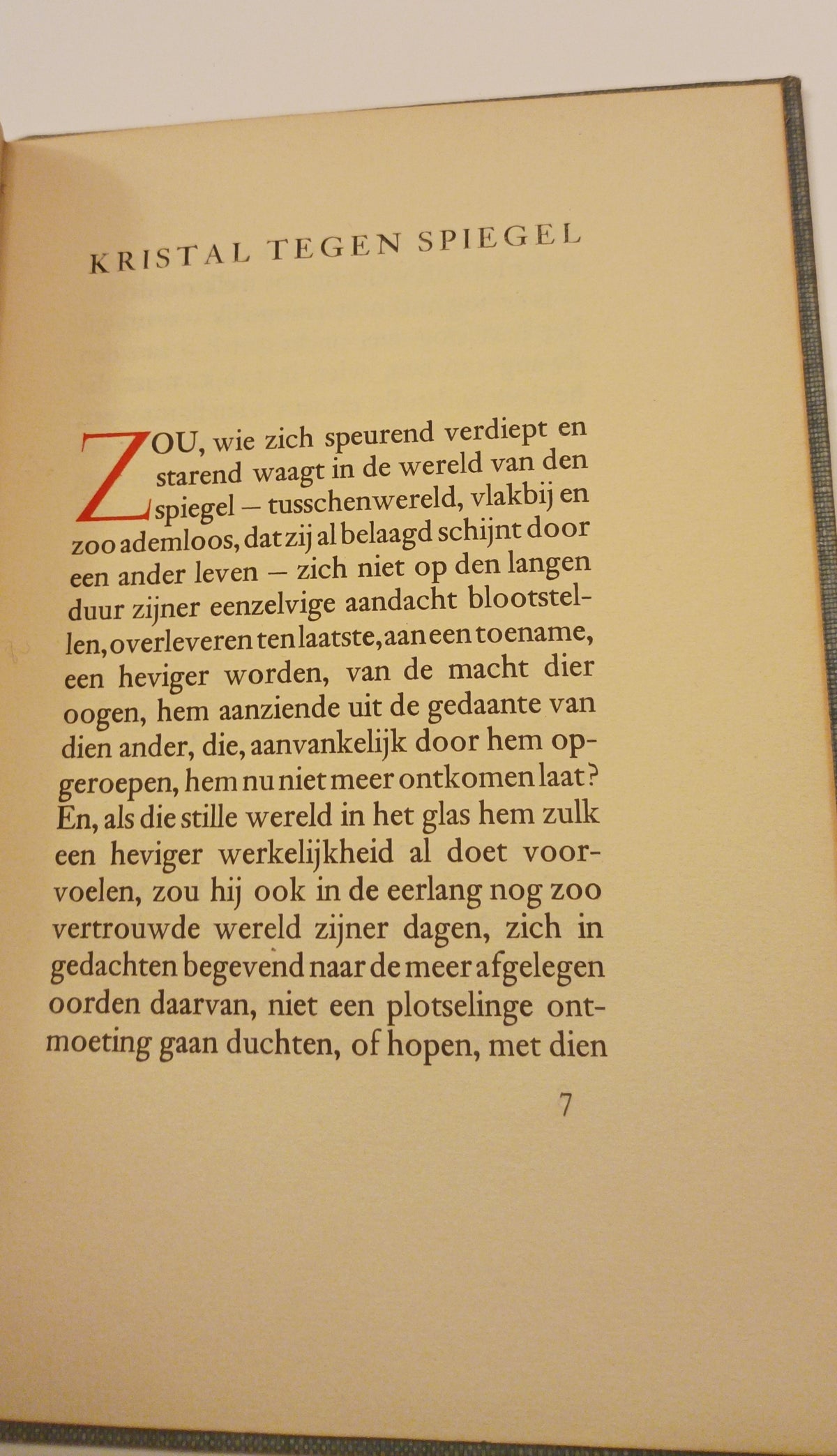 [Gesigneerd] A. Roland Holst. Voorteekens.