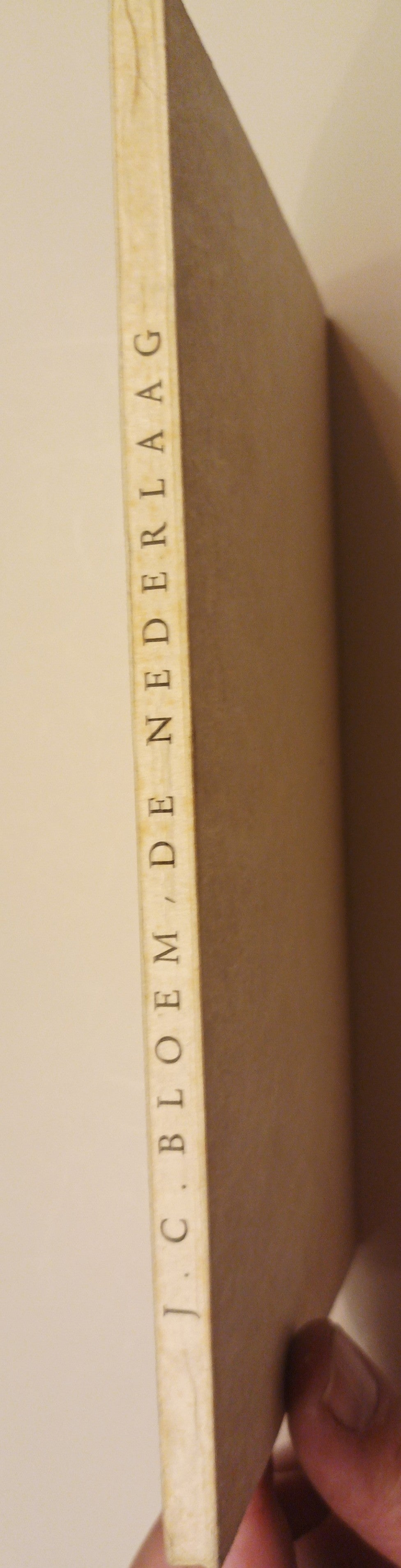 [Luxe] Bloem, J.C. De nederlaag. Gedichten.