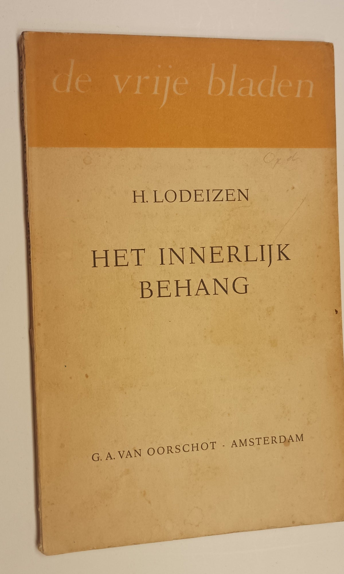[Drukproef] Hans Lodeizen.