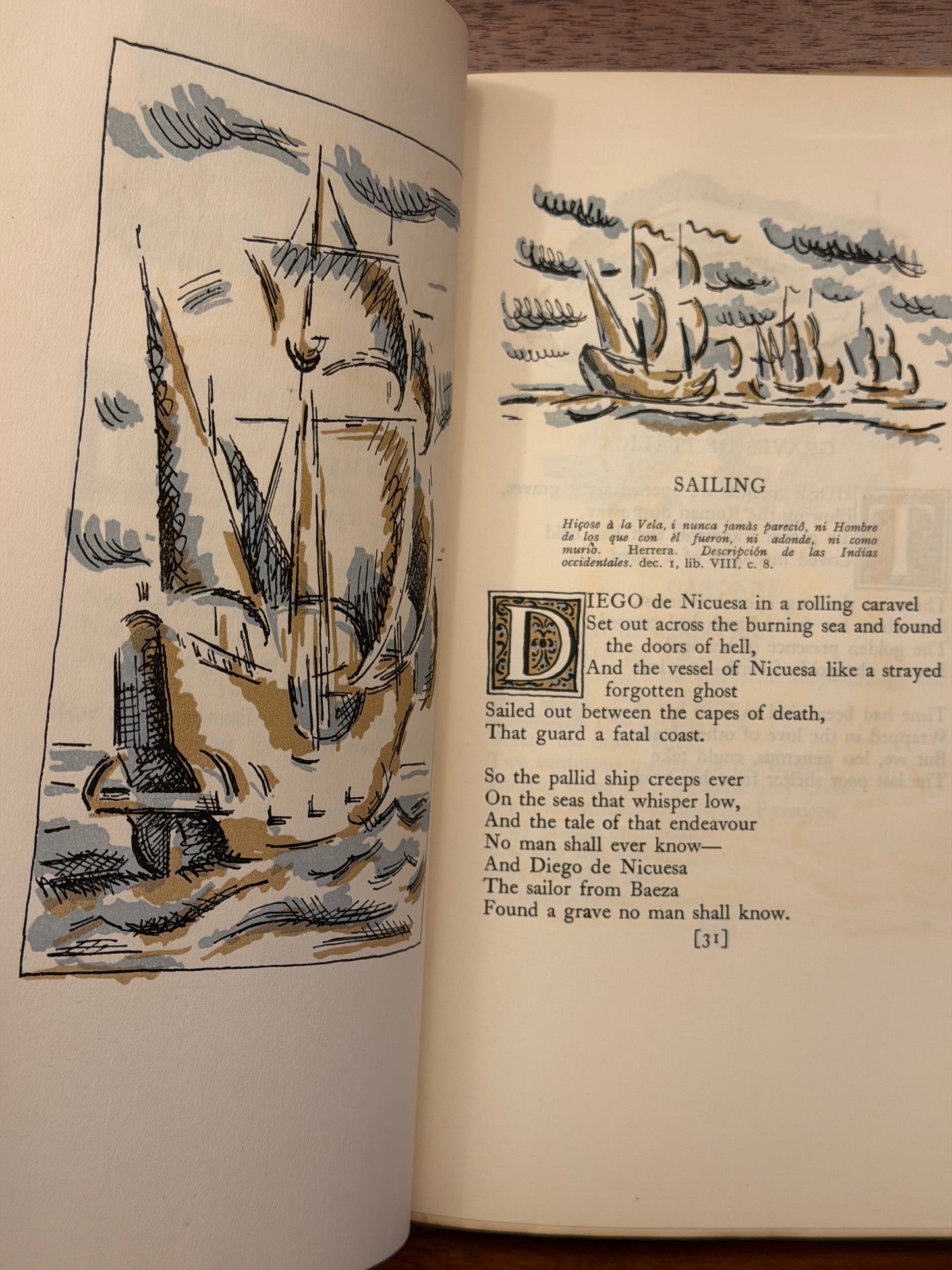 THE LADIES OF VALLBONA. ARCHER MILTON HUNTINGTON. ILLUSTRATED BY NORMAN HEPPLE. 1934