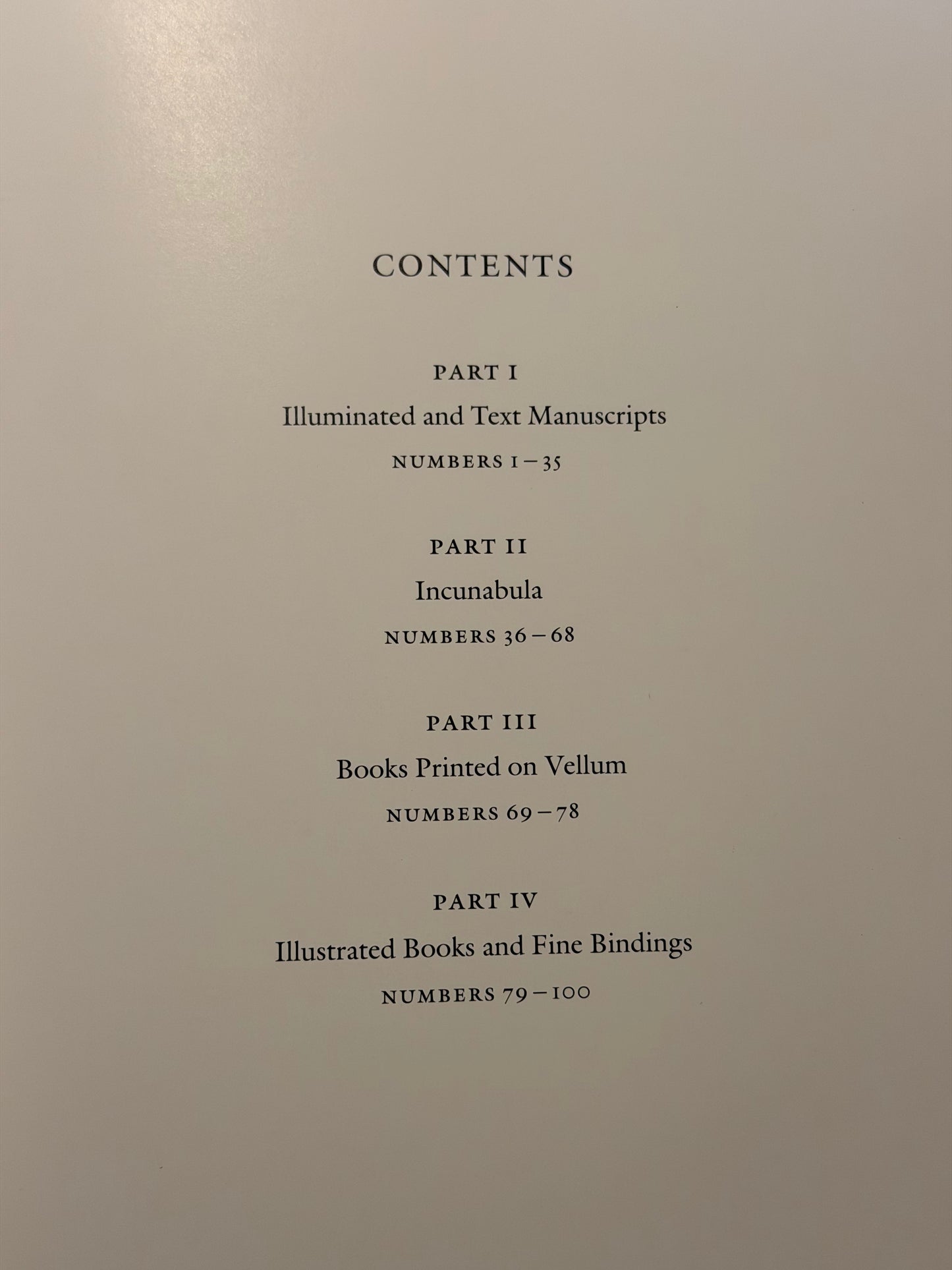 ONE HUNDRED DISTINGUISHED MANUSCRIPTS AND PRINTED BOOKS. H. P. KRAUS