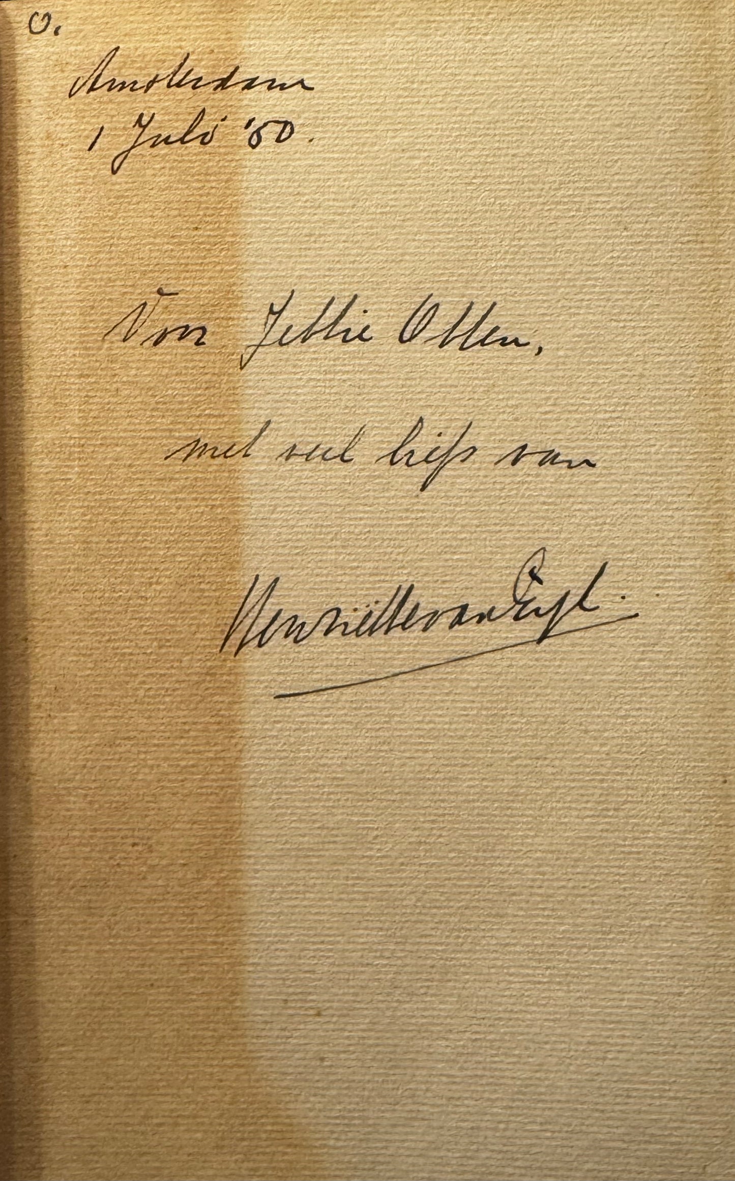 Henriette van Eyck, Avontuur met Titia. Amsterdam, EM. Querido 1949