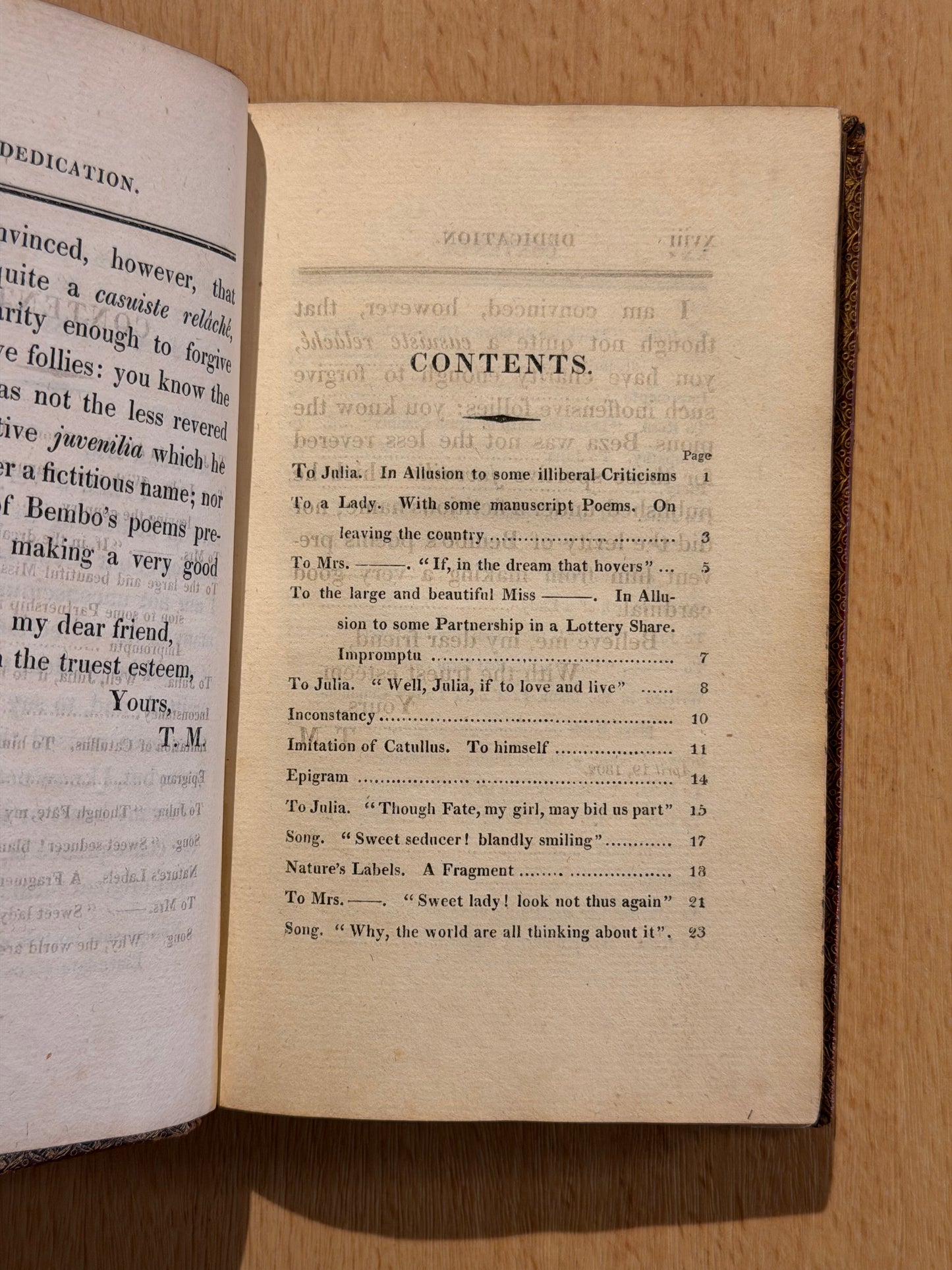 THE POETICAL WORKS OF THE LATE THOMAS LITTLE, ESQ. 1817