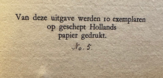E. du Perron, Bij gebrek aan ernst. Brussel & Maastricht, 1932