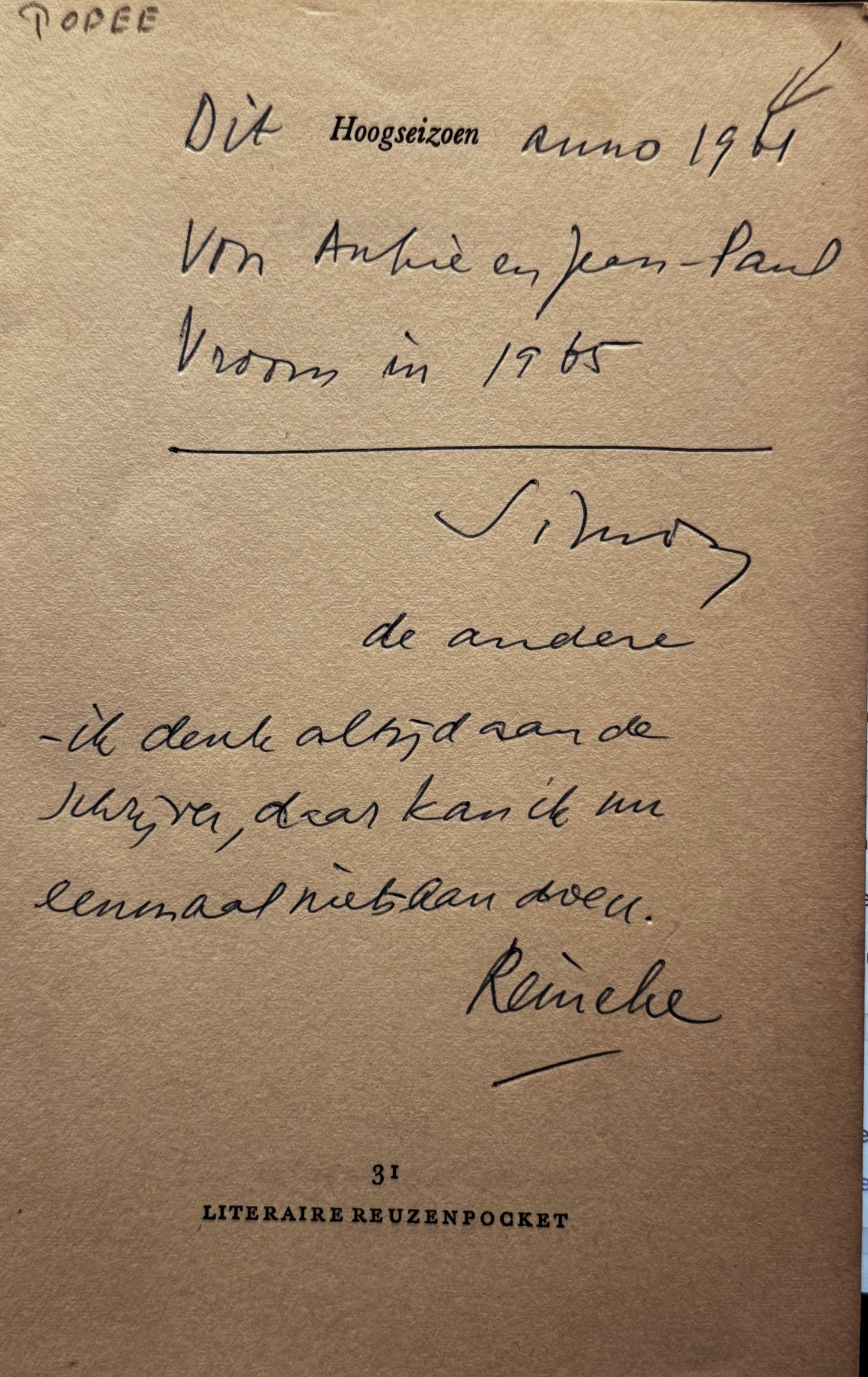 Simon Vinkenoog, Hoogseizoen