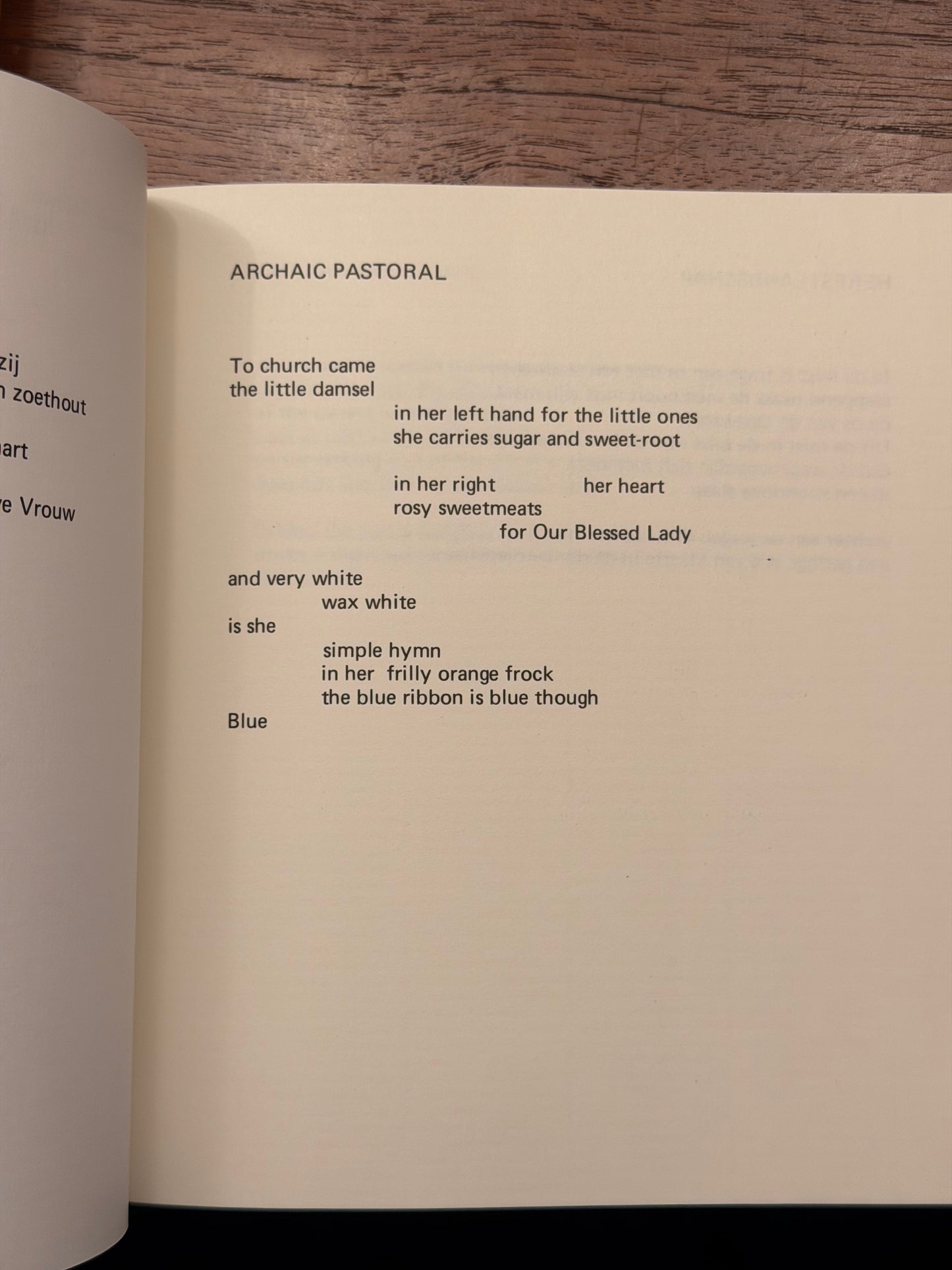 PAUL VAN OSTAIJEN. THE FIRST BOOK OF SCHMOLL. selected poems 1920~1928