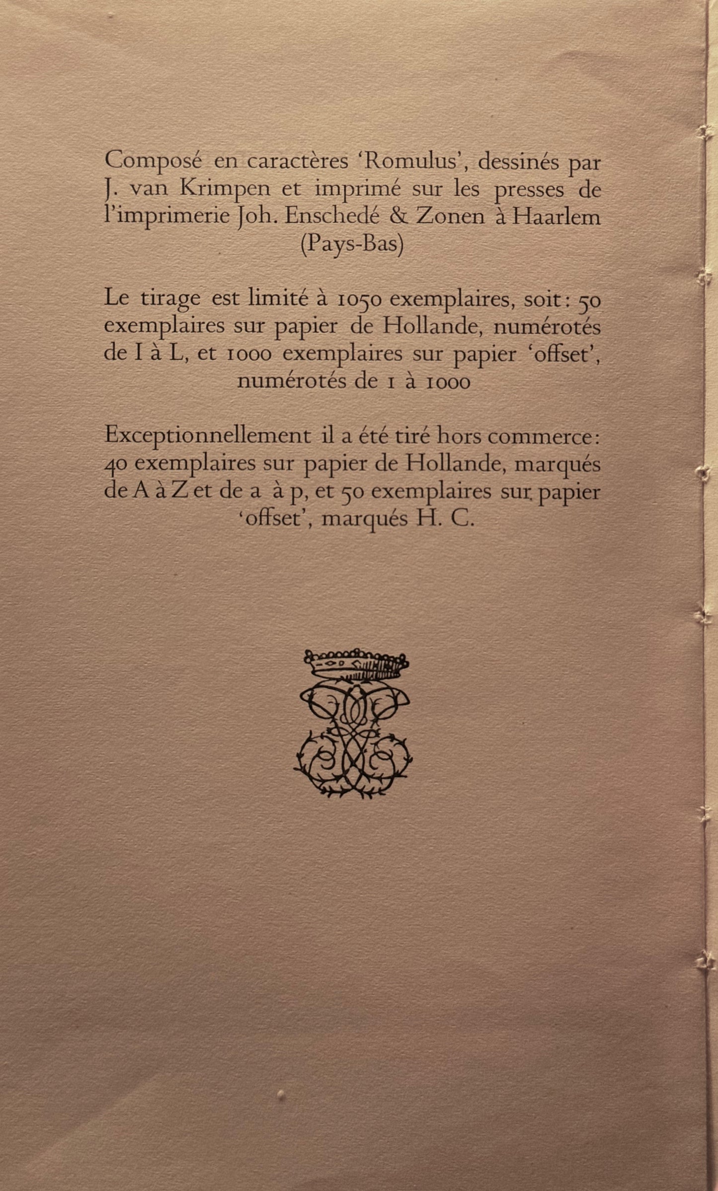 Valery Larbaud, Lettres à André Gide. Paris & La Haye, A.A.M. Stols 1948