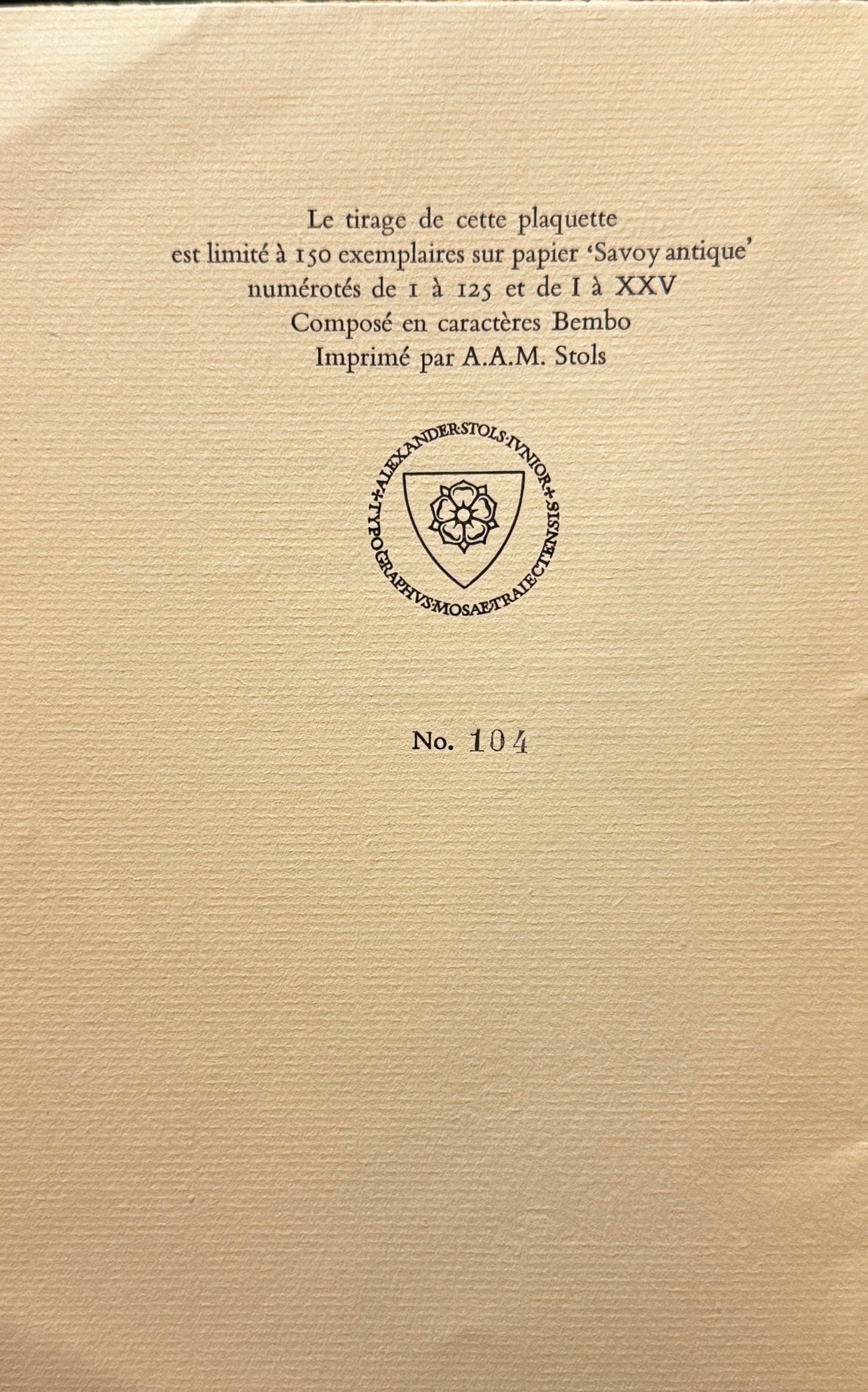 Gaston Derycke, Fonds secrets. Brussel en Maastricht 1932