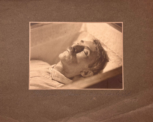 [Tachtigers. Willem Witsen] Hisgen, J.H. Willem Witsen op zijn sterfbed. Amsterdam, [april 1923]