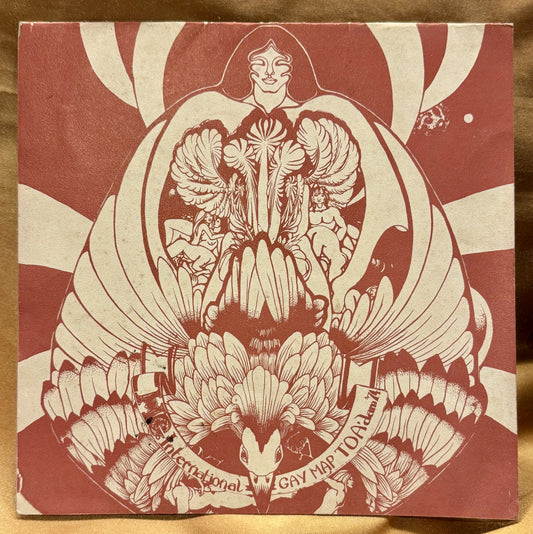 [Queer History] The International Gay Map to Amsterdam 1974.