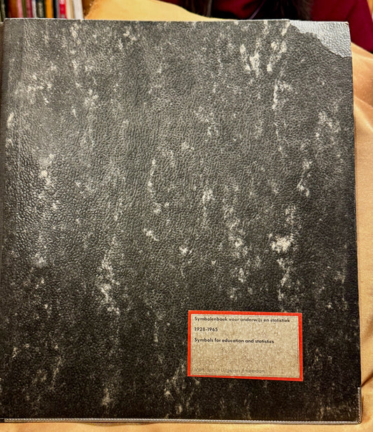 [Isotypie] Arntz, Gerd, Kees Broos & Flip Bool. Symbolenboek voor onderwijs en statistiek / Symbols for Education and Statistics. Wenen Moskou Den Haag / Vienna Moscow The Hague, 1928-1965.