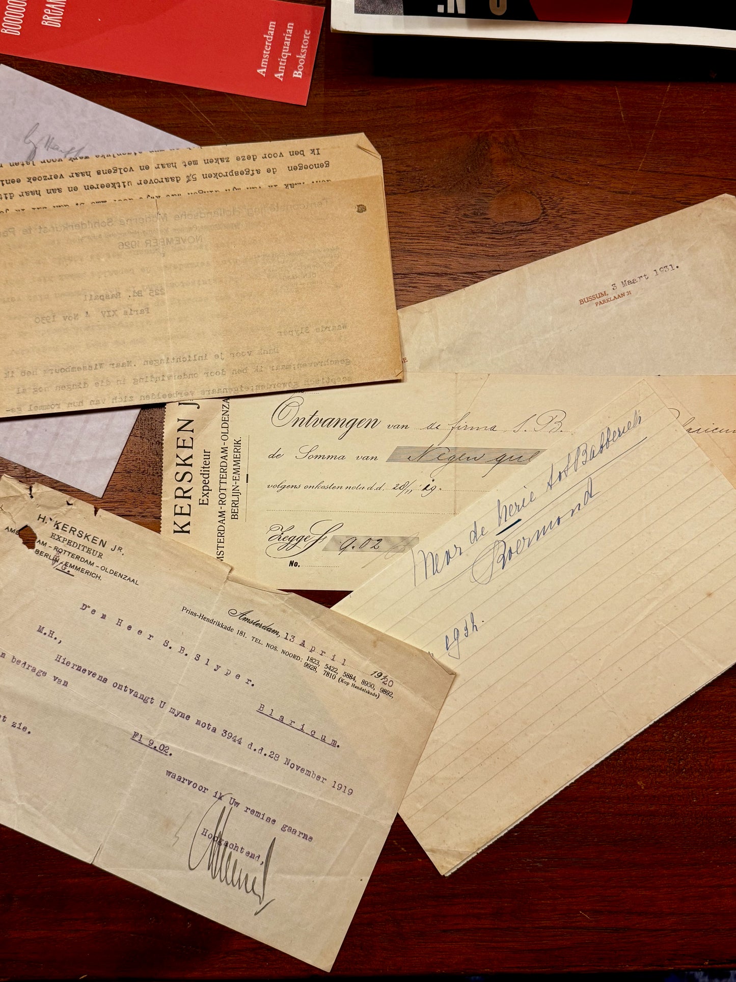 [Mondriaan] Sal Slijper. Collectie oorspronkelijke documentatie.