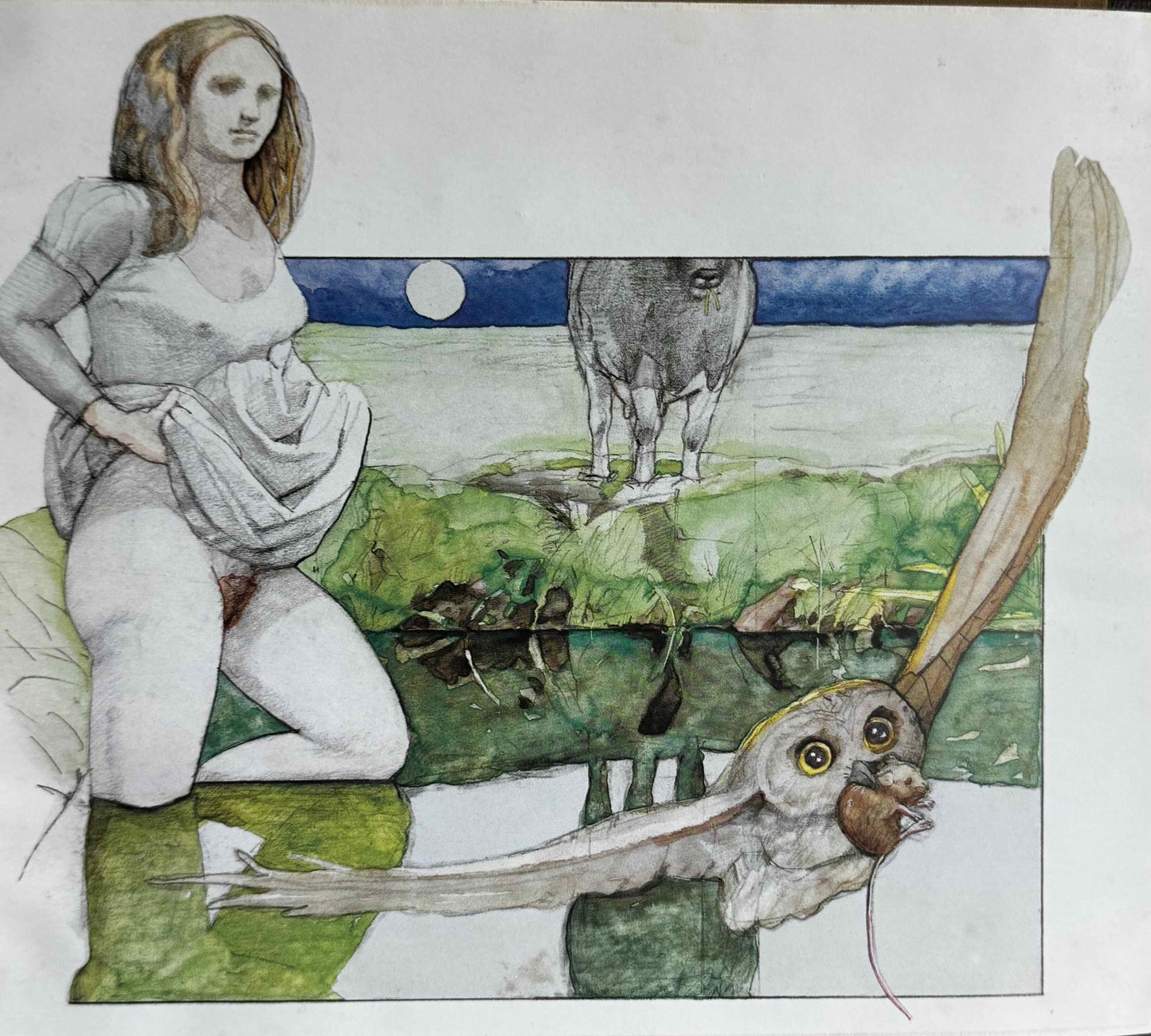 [LUXE] Boer, Herman Pieter de De vrouw in het maanlicht en andere zonderlinge verhalen. Leiden, Sijthoff, 1973.