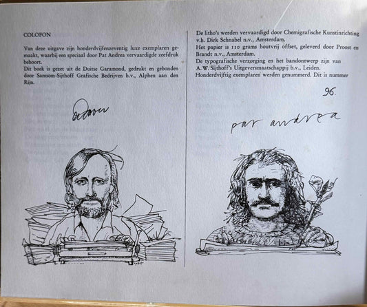 [LUXE] Boer, Herman Pieter de De vrouw in het maanlicht en andere zonderlinge verhalen. Leiden, Sijthoff, 1973.