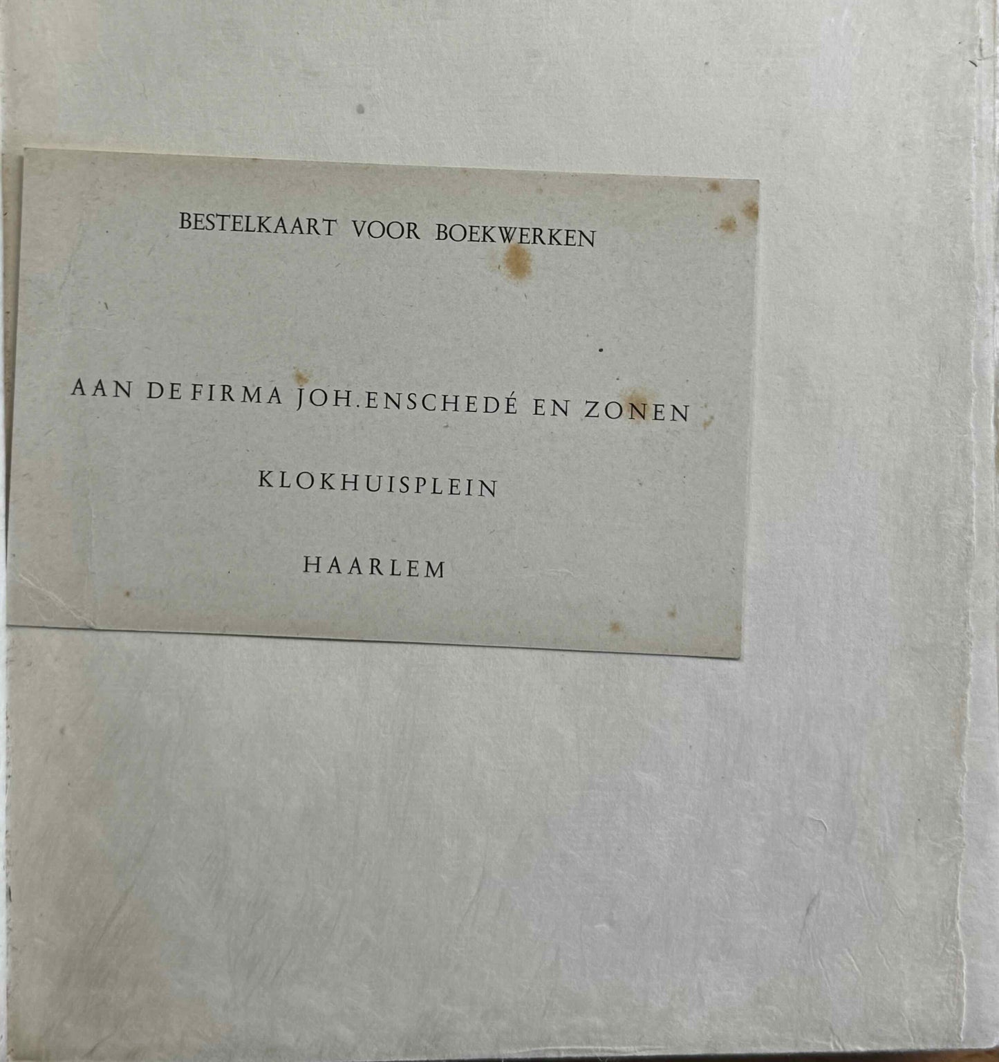 [LUXE] Boutens, P.C. Gedichten, gekozen uit zijn lyrische werk. Haarlem, Enschedé, 1929.
