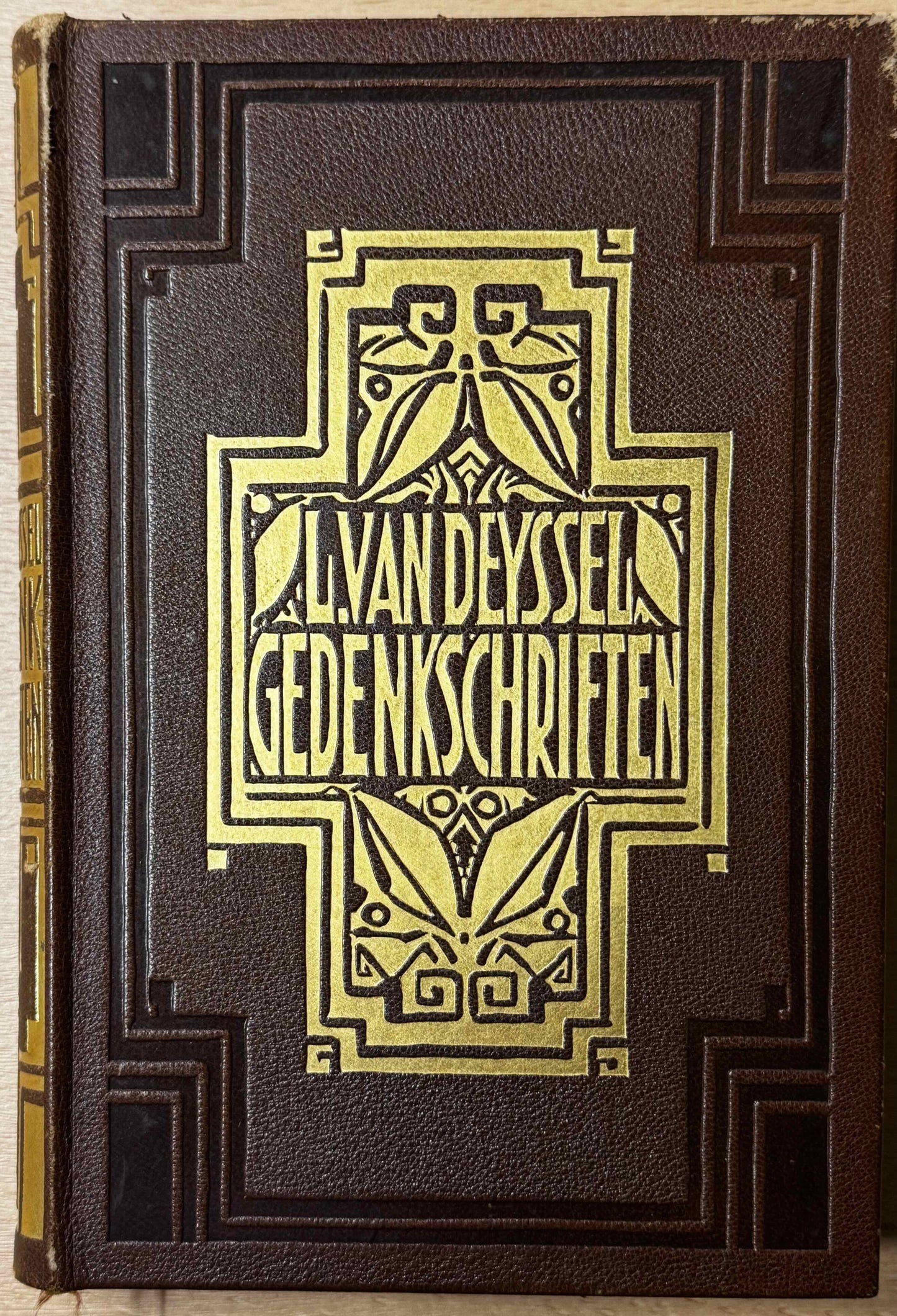 [LUXE] Deyssel, Lodewijk van Gedenkschriften. Amsterdam, Querido, 1924.