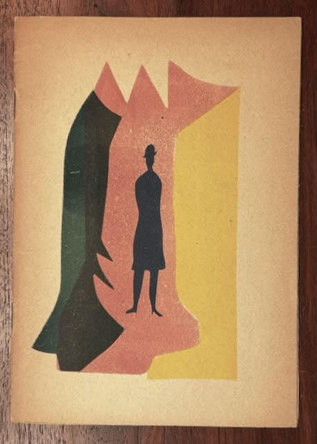 [H.N. Werkman] Achterberg, Gerrit Meisje. [Groningen], Volière Reeks, In agris occupatis, 1944.