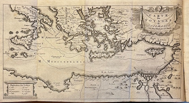 Fenelon. Les avantures de Télématique fils d'Ulysse. Amsterdam, A. van Harrevelt, 1792