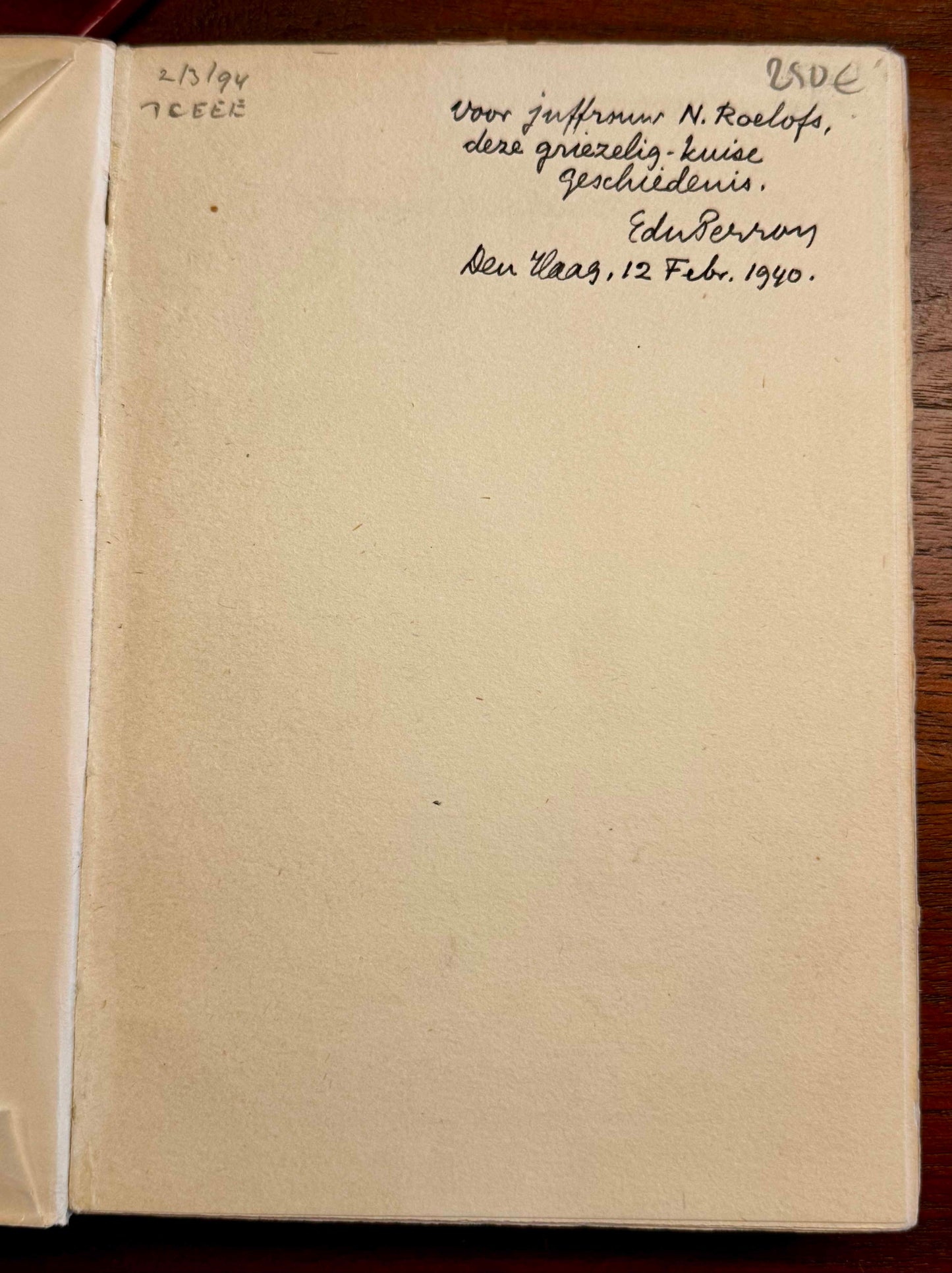 E. du Perron, Schandaal in Holland. H.P. Leopold’s uitgevers-Mij N.V., 1939