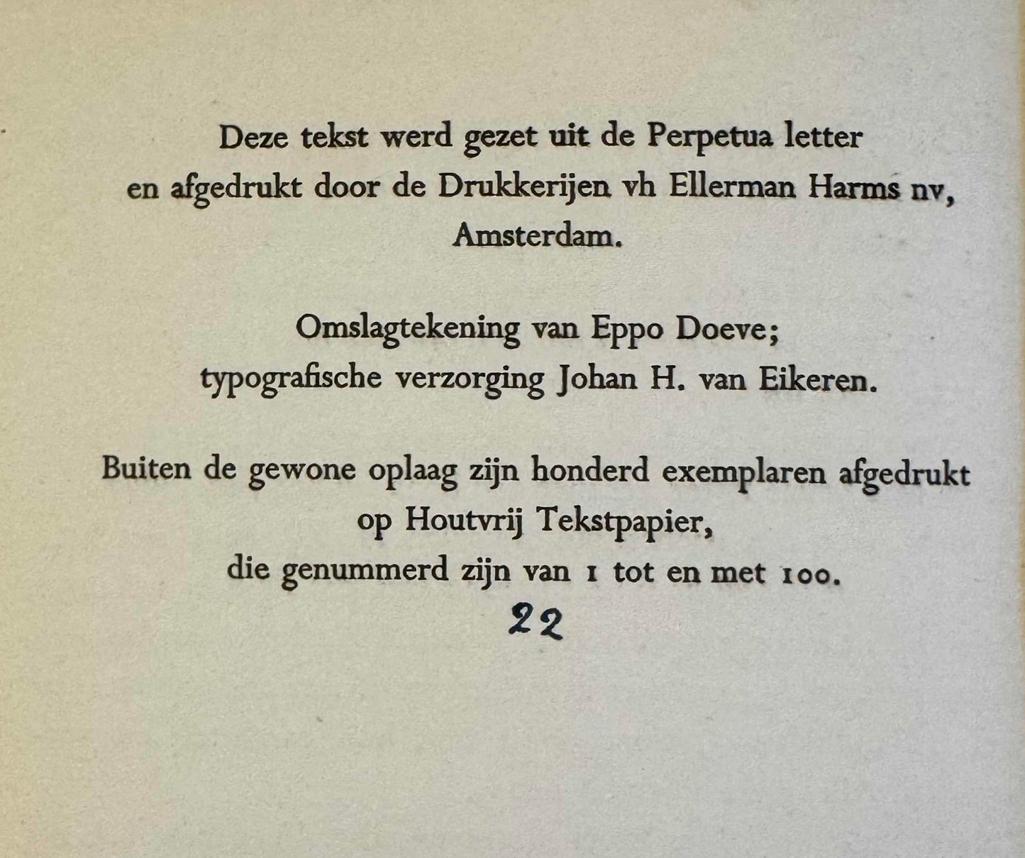 J. Slauerhoff, Schuim en asch. Vijf verhalen ingeleid door J.W.F. Werumeus Buning. Elzeviers Weekblad, herfst 1953