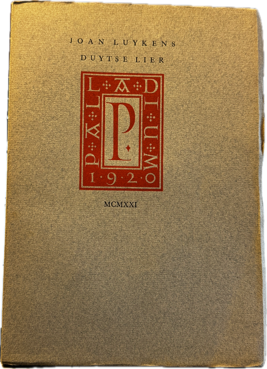 Joan Luyken, Duytse lier, Palladium 1921