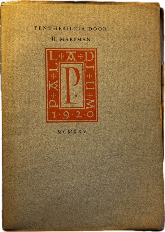 H. Marsman, Penthesilea. Palladium 1925