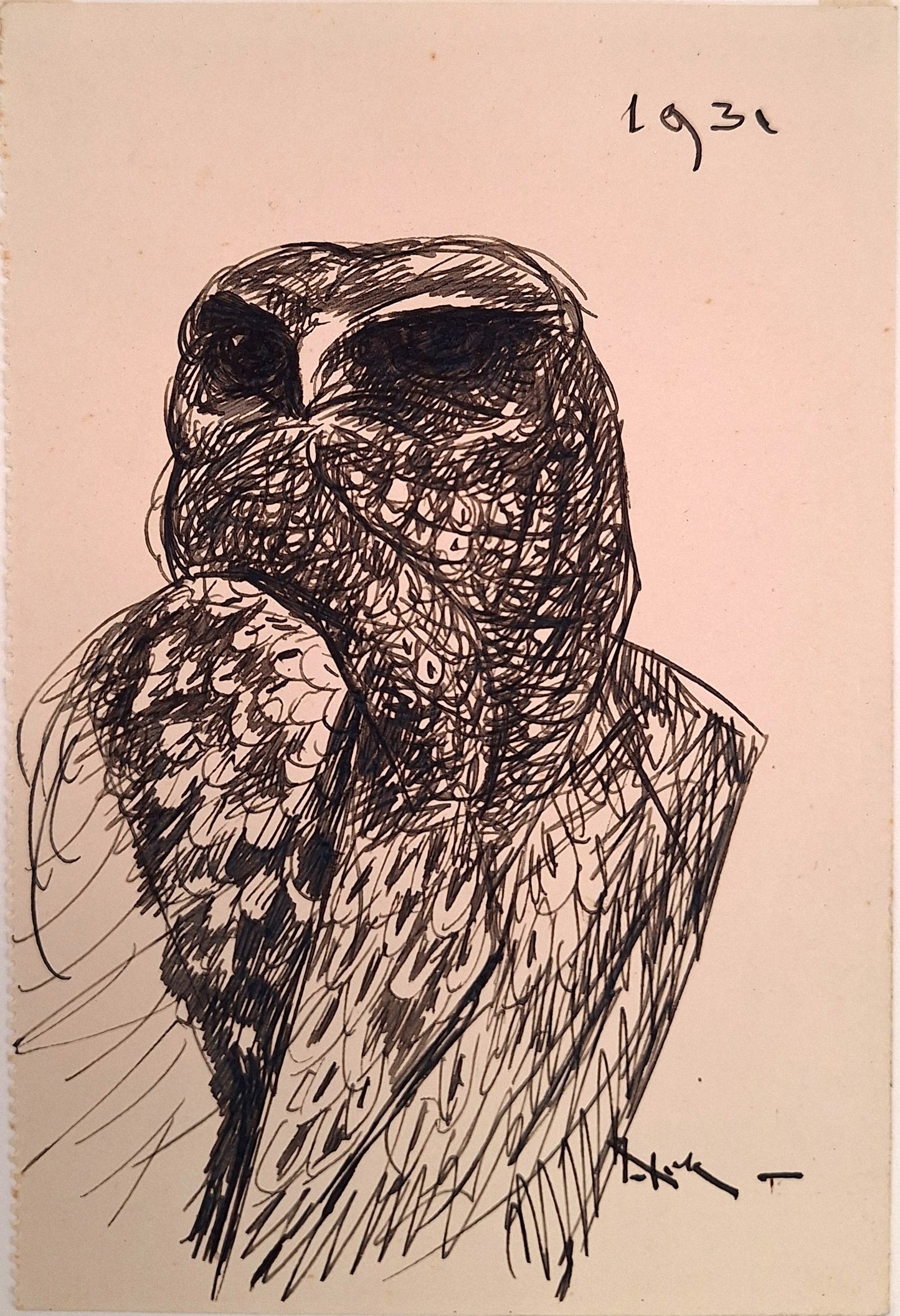 Willem van Konijnenburg (1868-1943) Roofvogel.