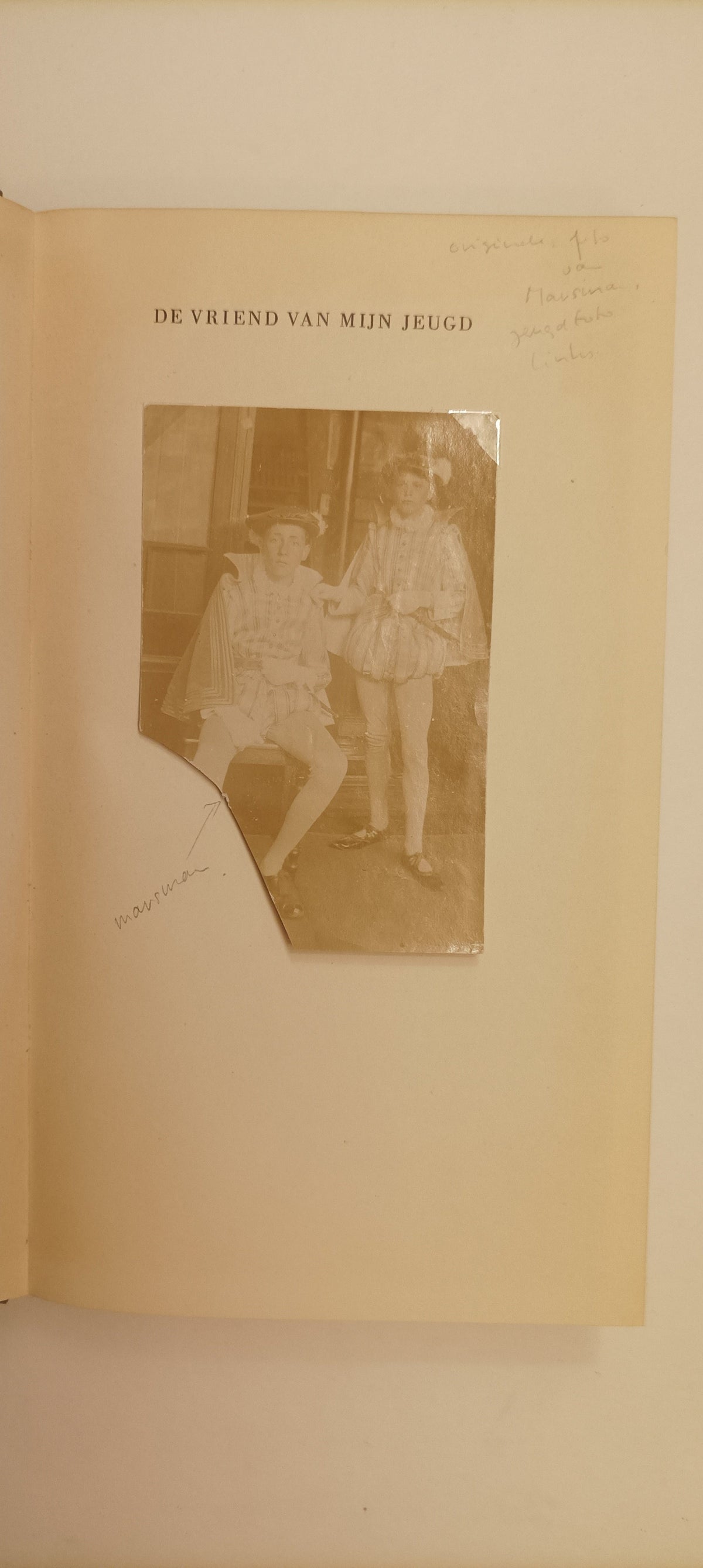 [Oorspronkelijke foto] Arthur Lehning. De vriend van mijn jeugd. Herinneringen aan H. Marsman.